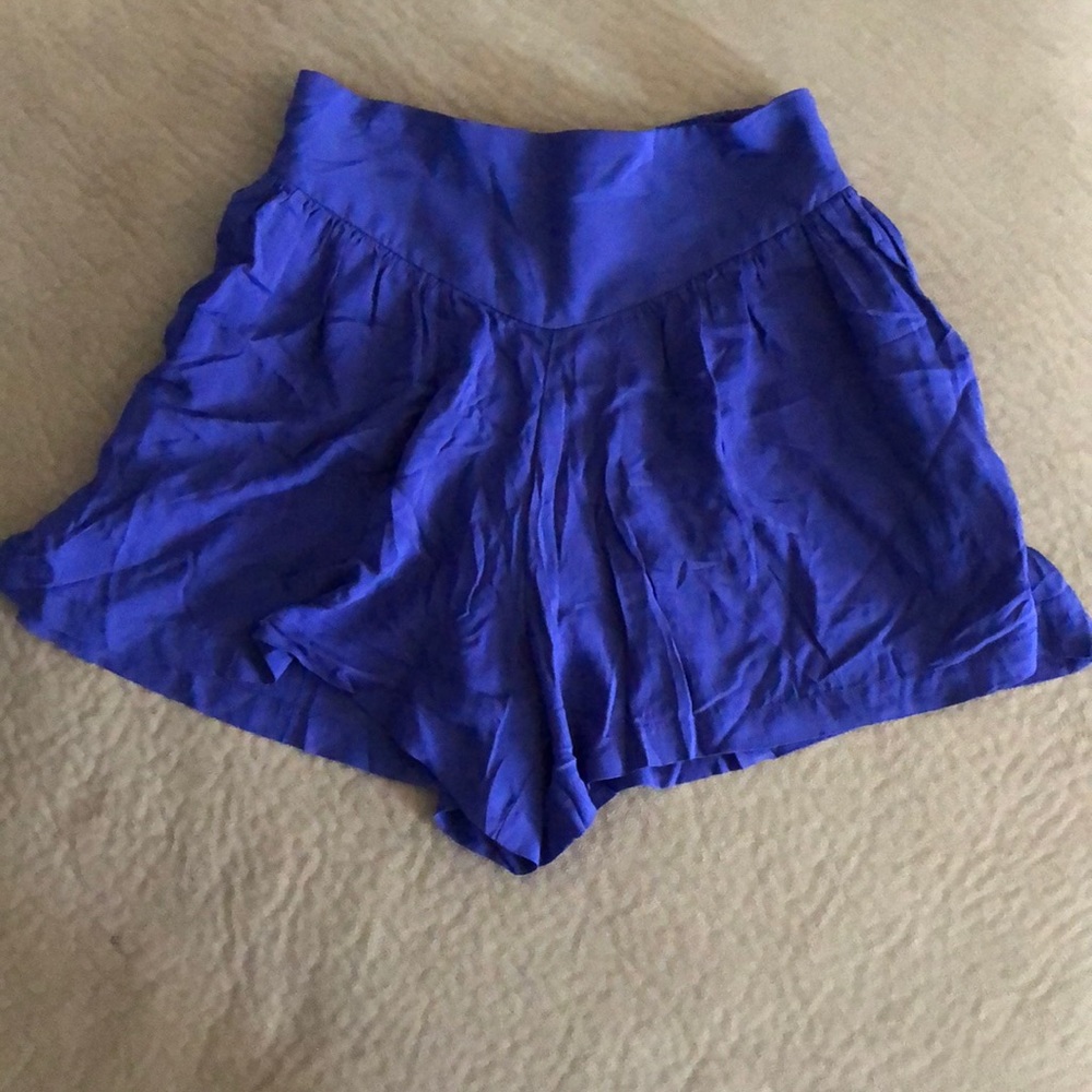 Cobalt blue skort